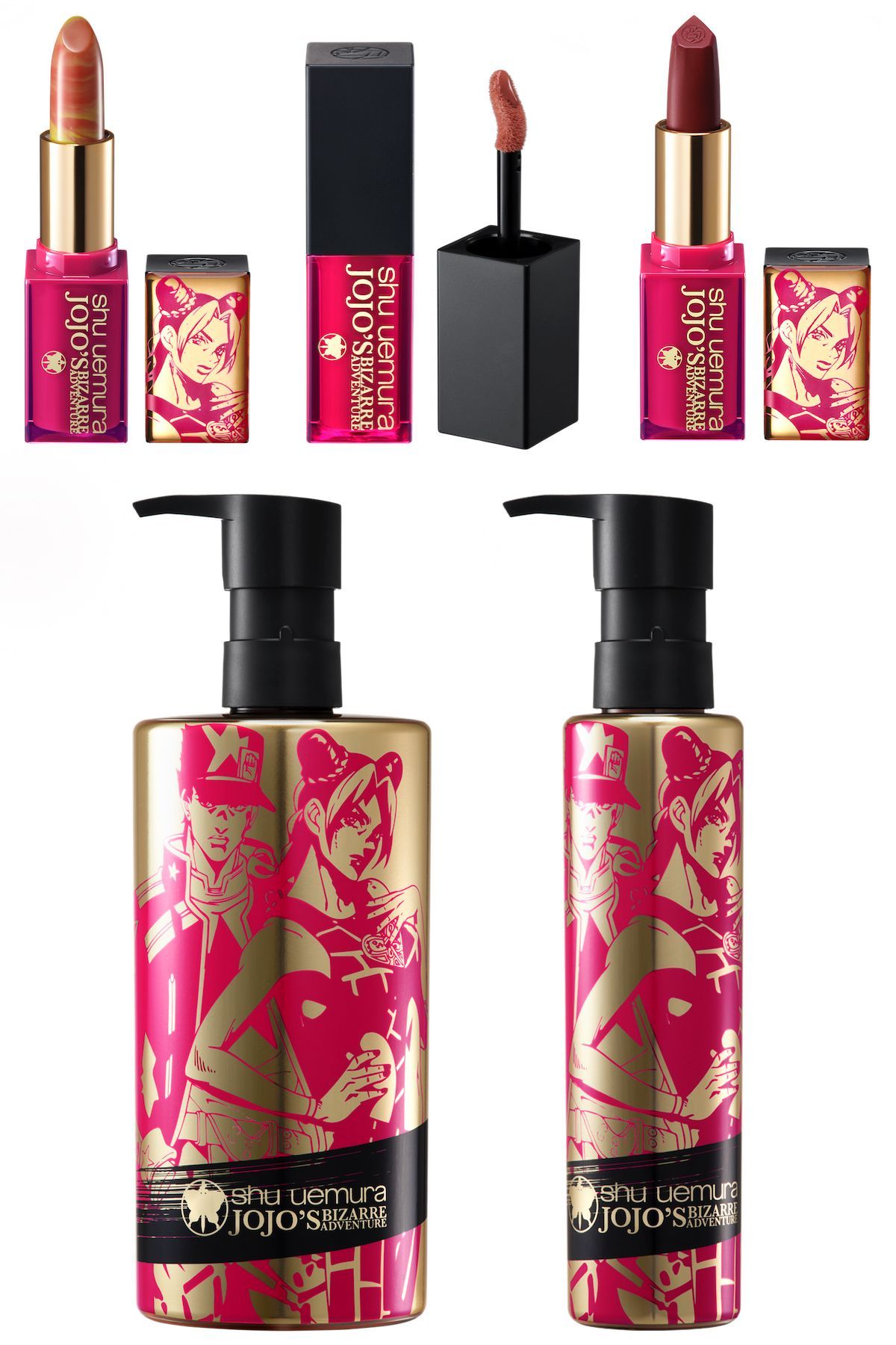 シュウ ウエムラ X ジョジョの奇妙な冒険」コラボコレクションが2023年