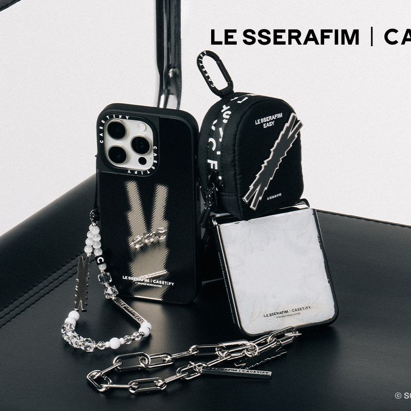 LE SSERAFIMとCASETiFYコラボ第2弾！スマホストラップなど新作テック