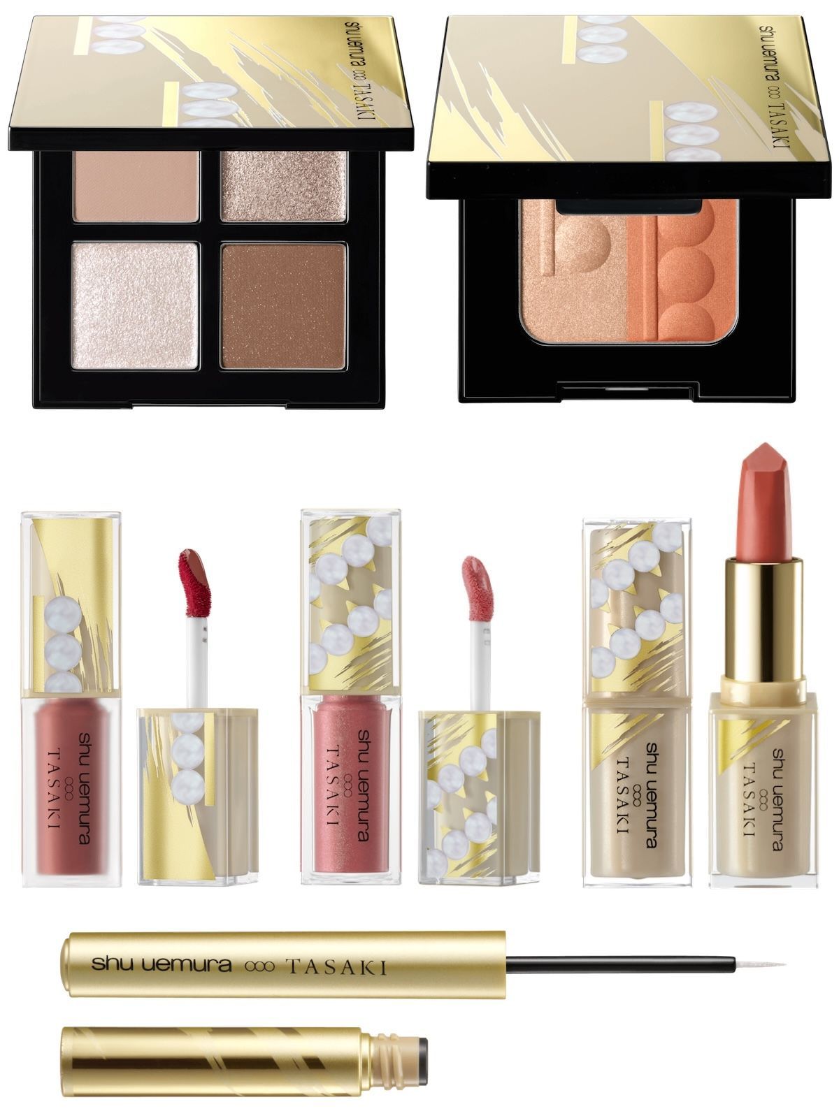 シュウ ウエムラとタサキが2024年ホリデーコレクションで