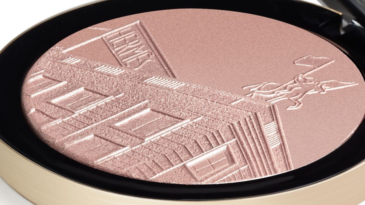 新品 未使用 エルメス HERMES フェースパウダー プードル24 フォーブル