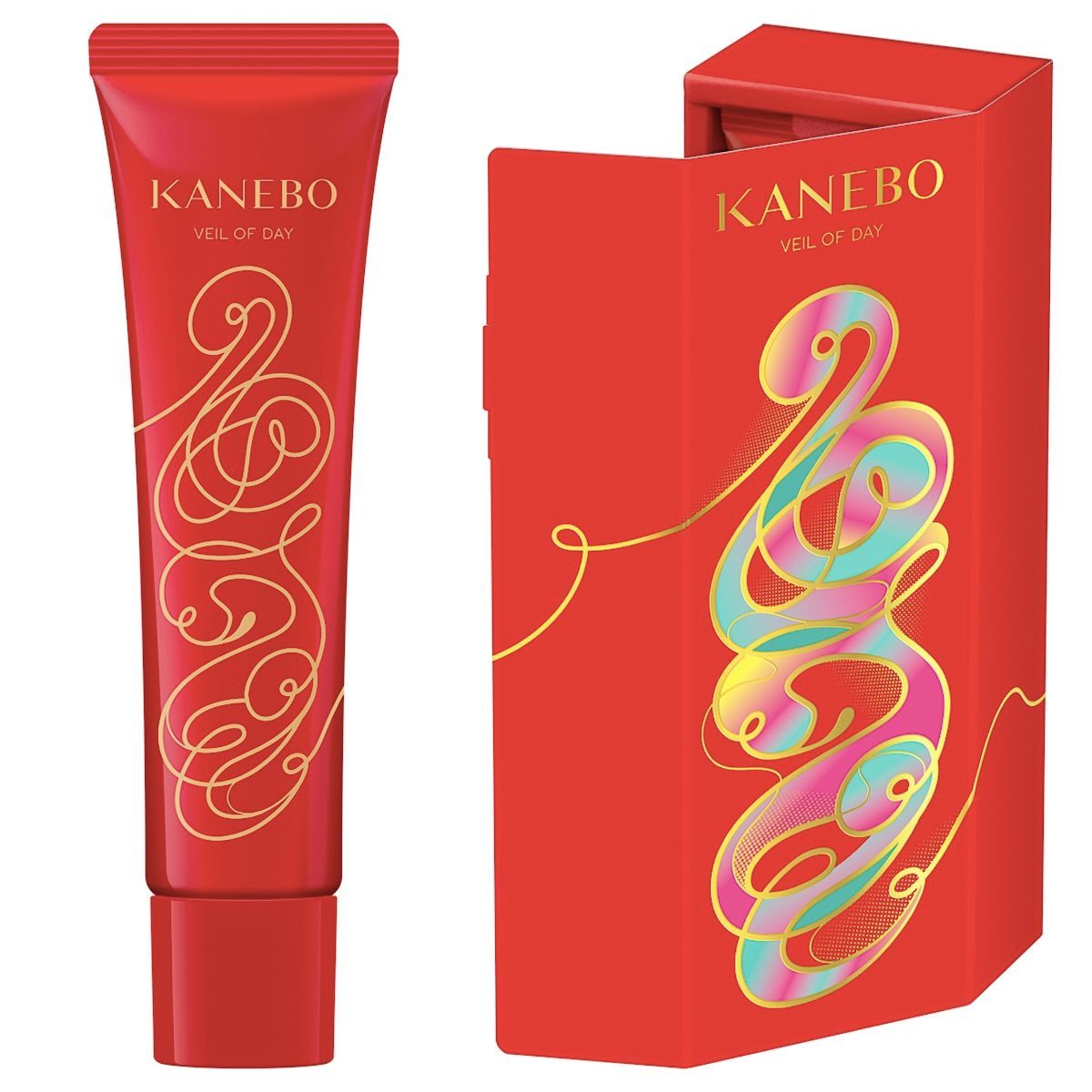 KANEBOのUV美容液が2025年の干支へびをデザインした限定パッケージで
