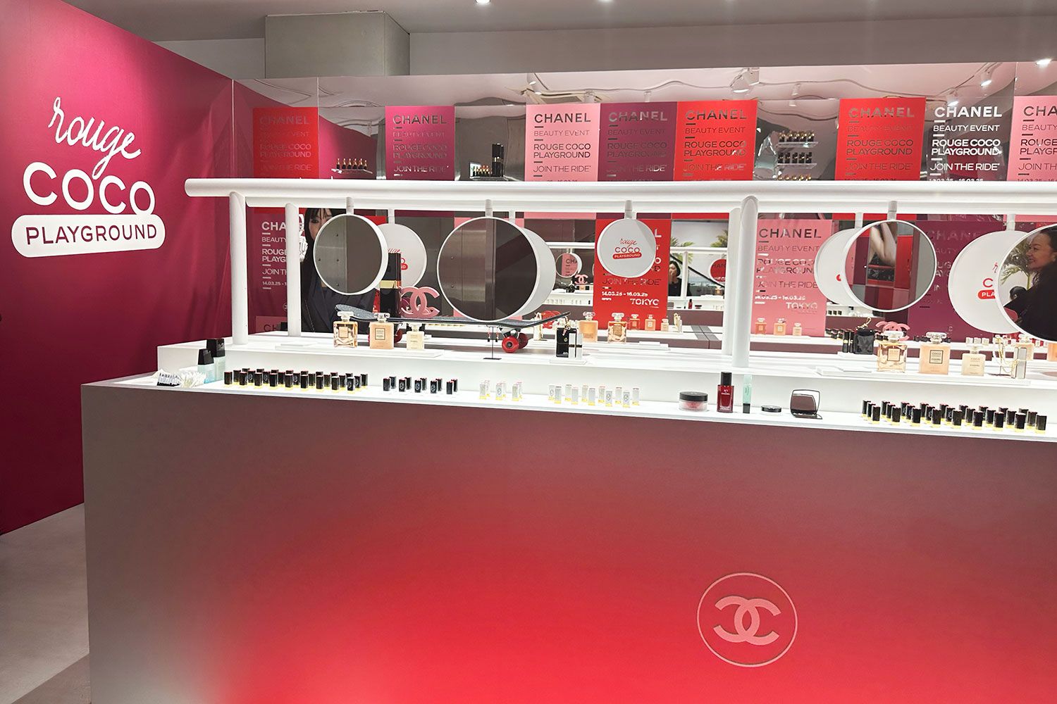 週末は渋谷へ。シャネルの「ルージュ ココ プレイグラウンド」で遊び