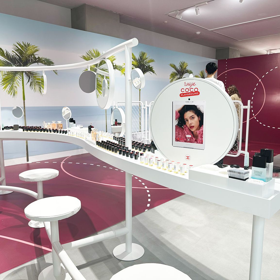 週末は渋谷へ。シャネルの「ルージュ ココ プレイグラウンド」で遊び