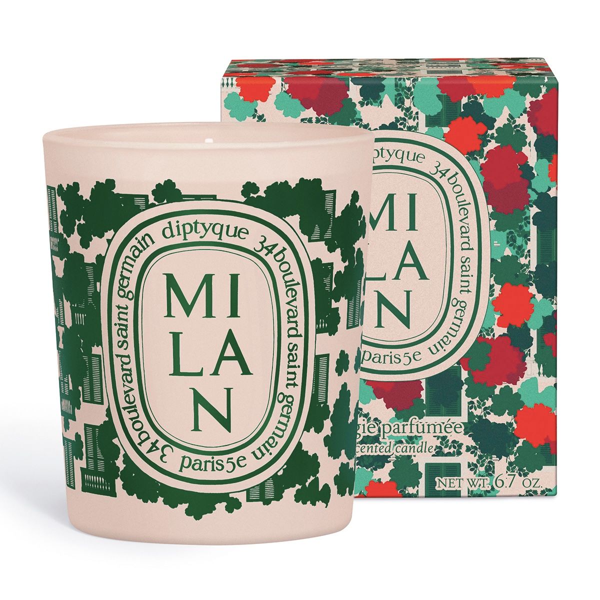 都市をテーマにしたディプティックの限定フレグランスキャンドルに