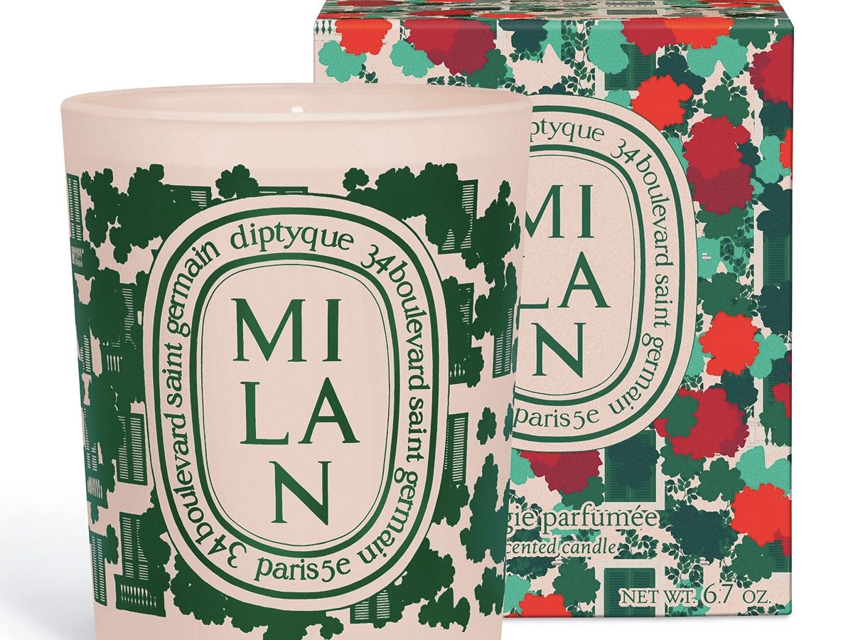 都市をテーマにしたディプティックの限定フレグランスキャンドルに