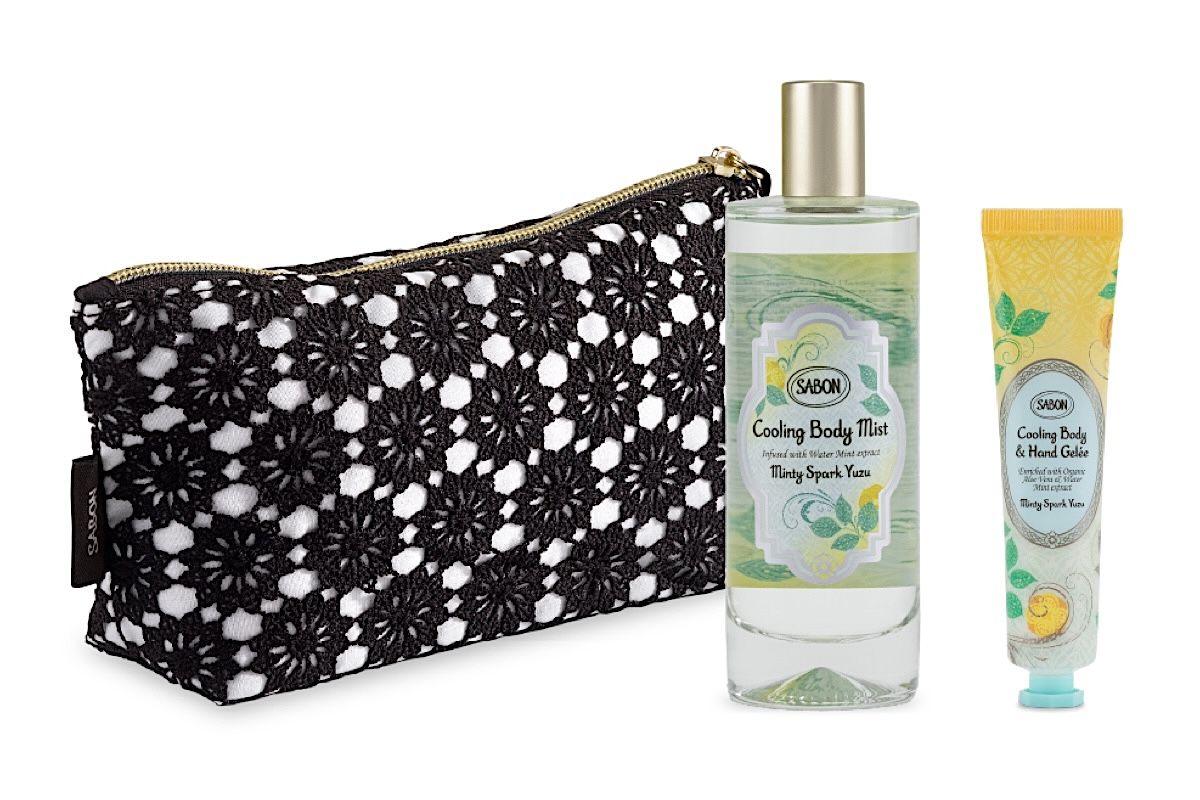 サボンの限定コレクション「ミンティスパーク・ユズ」で夏肌をひんやり