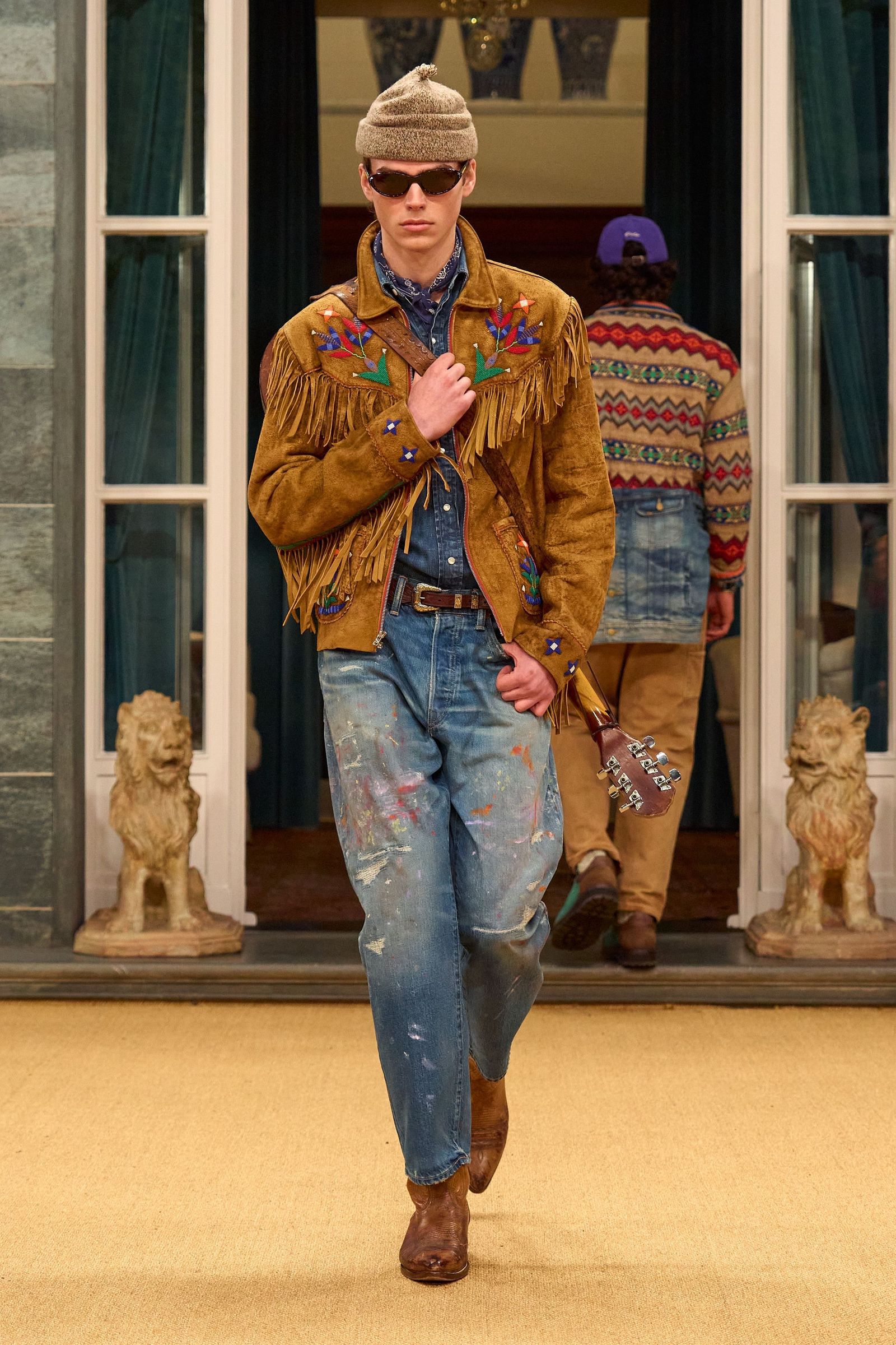 ラルフ ローレン、22年ぶりのミラノメンズショー。ポロとパープル