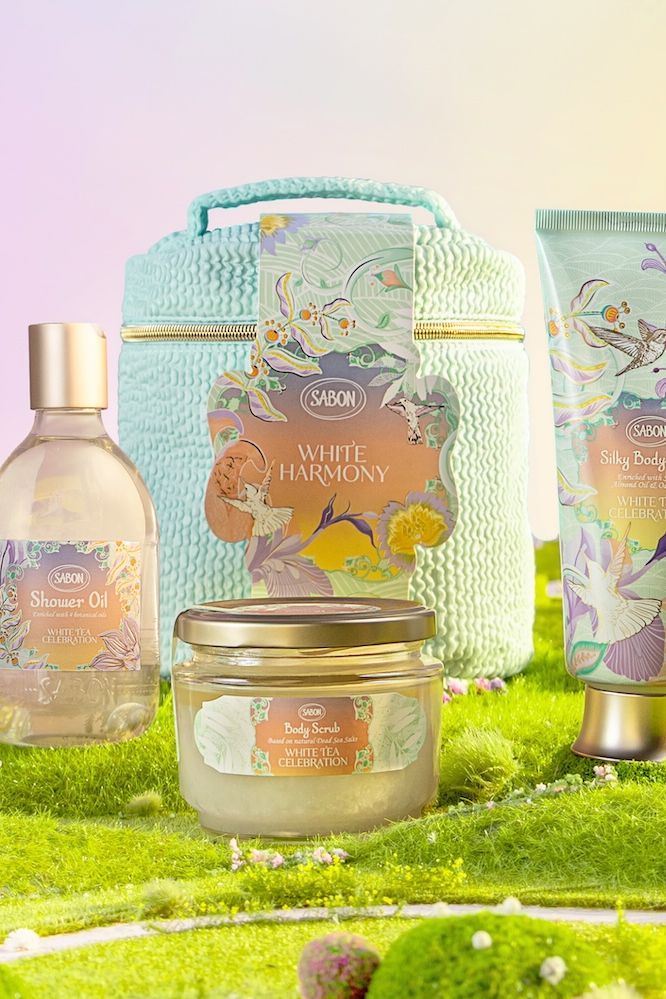 サボンで愛されてきた「ホワイトティー」の香りをスペシャルな限定