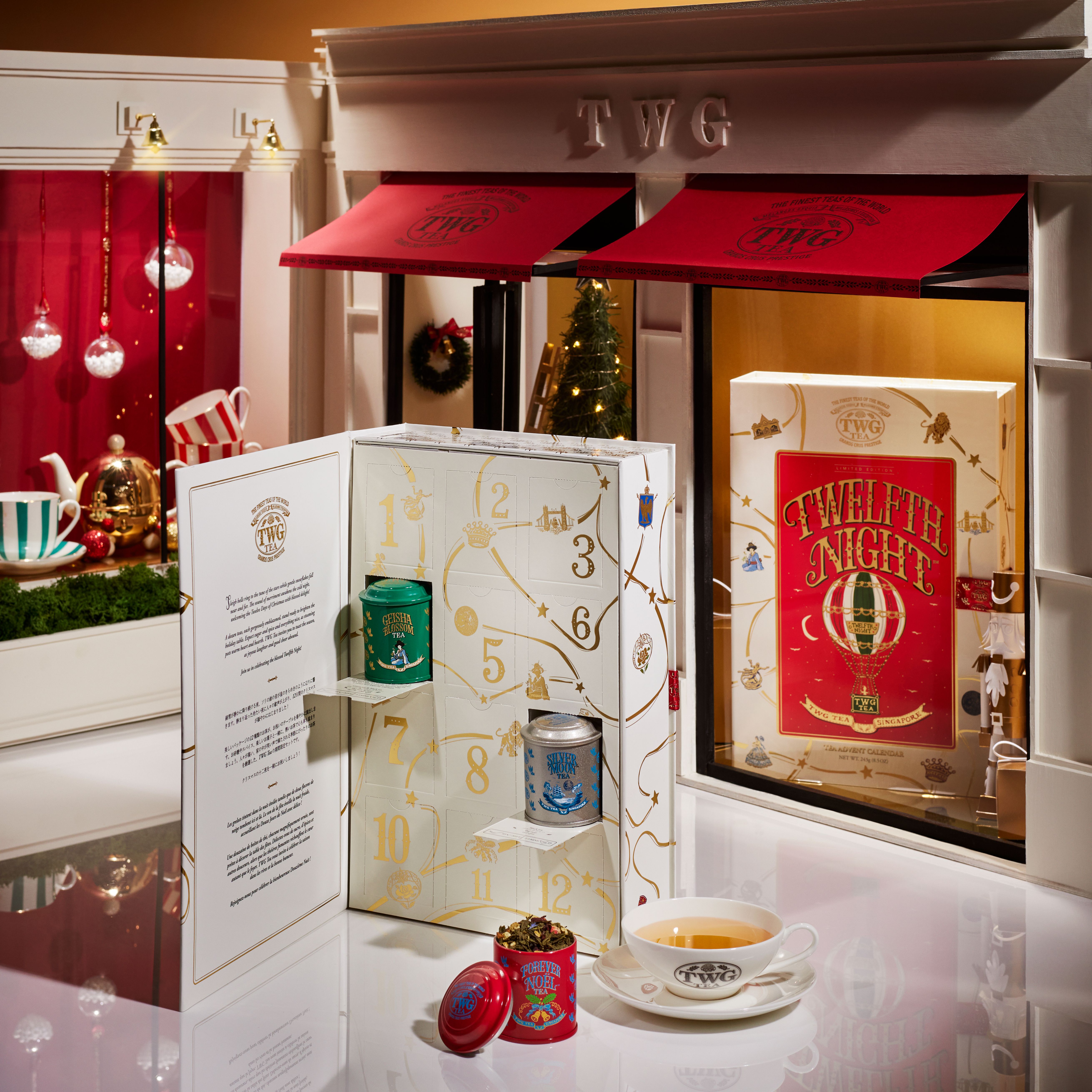 アートのようなティートレジャーで冬を彩る。TWG Teaから煌びやかな