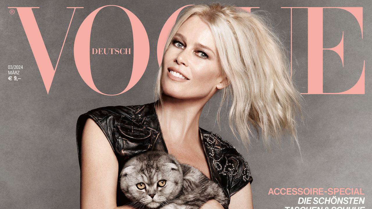 Claudia Schiffer im VOGUE-Coverinterview über die Supermodel-Ära