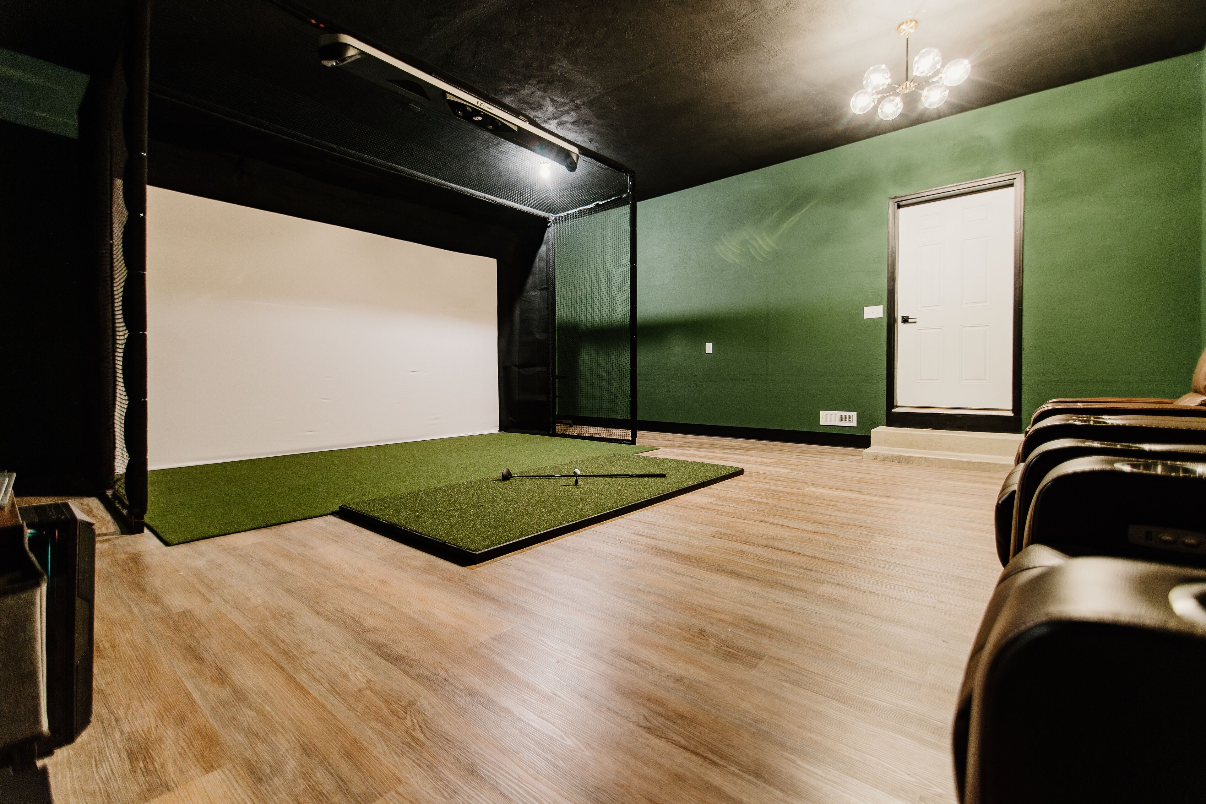 Fairway Getaway-by Whistling Straits, Golf sim/Theater Room
