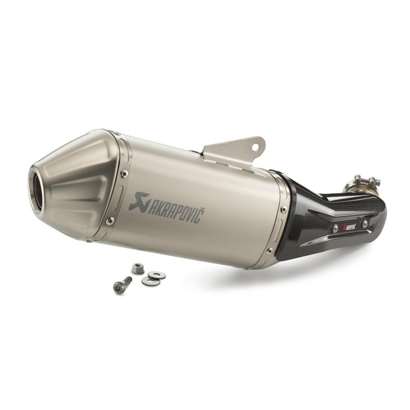 Akrapovic Slip-On Line, 2022 KTM 390 Duke