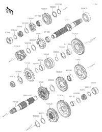 2021 Kawasaki Ninja ZX-6R (US) (ZX636HMFNL) Transmission
