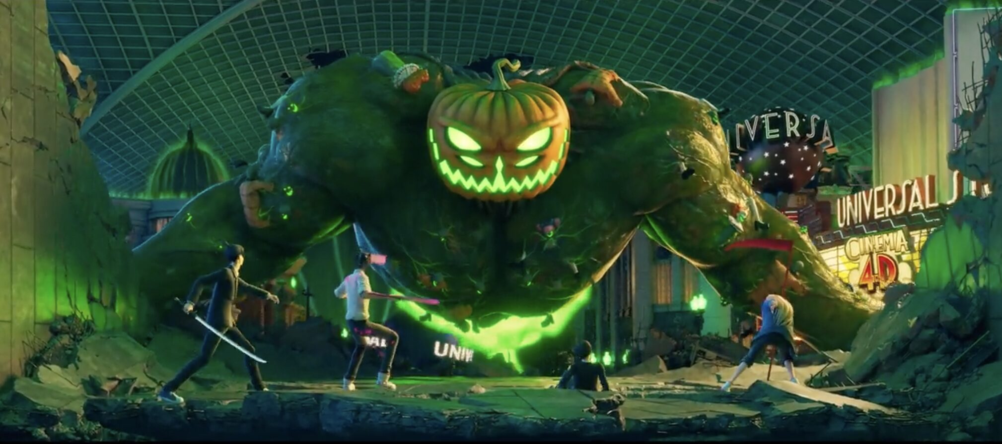 Chainsaw Man: The Chaos 4-D' Debuts at Halloween Horror Nights