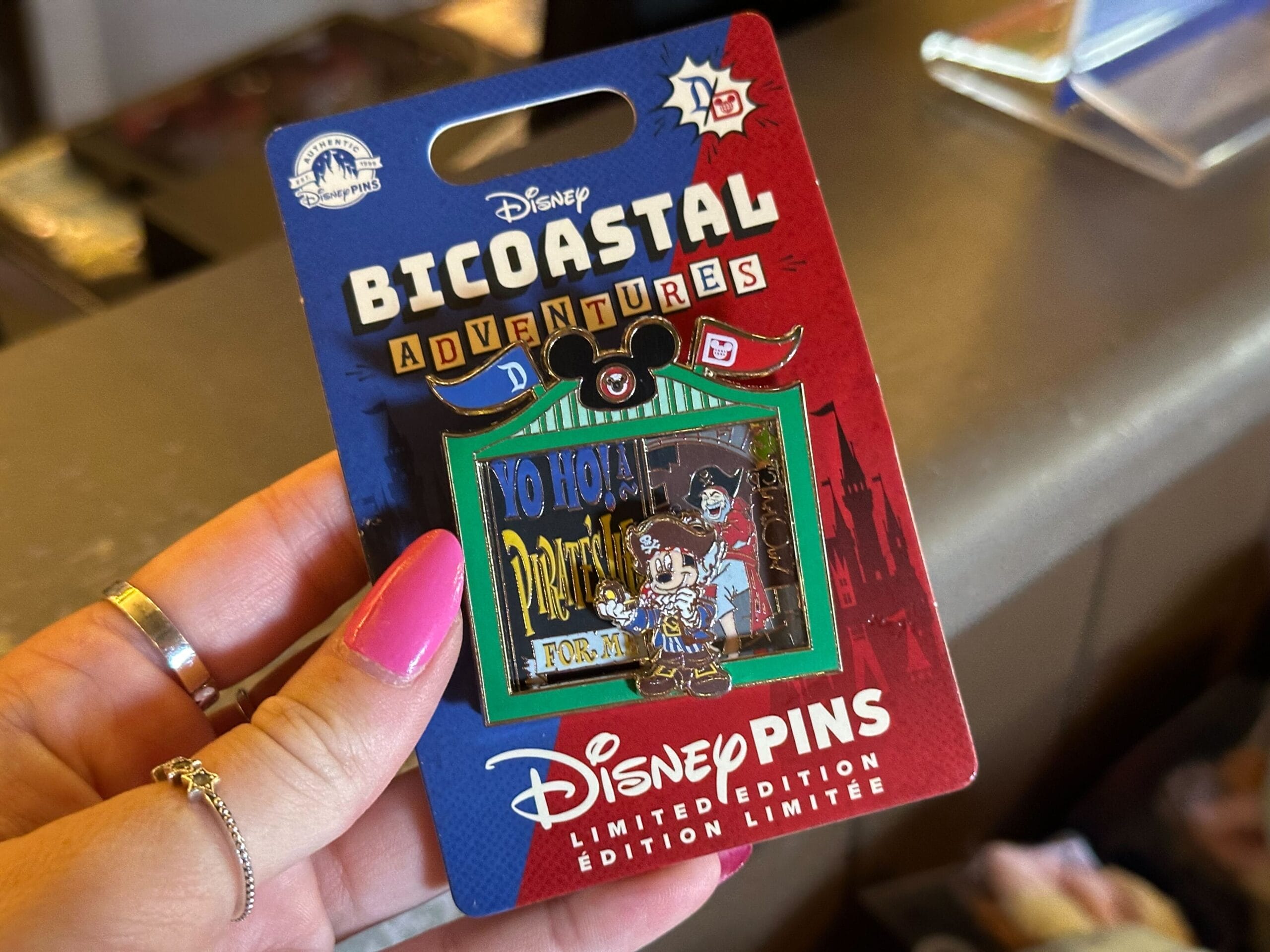 Pirates of the Caribbean Bicoastal Adventures Pin Debuts at Walt