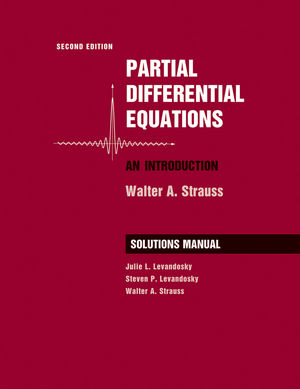 Partial Differential Equations: An Introduction, 2e Student