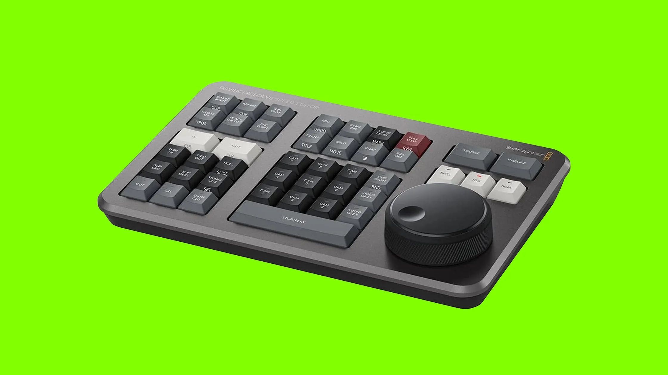 DaVinci Resolve Speed Editorレビュー：快適なダイヤル操作で動画編集