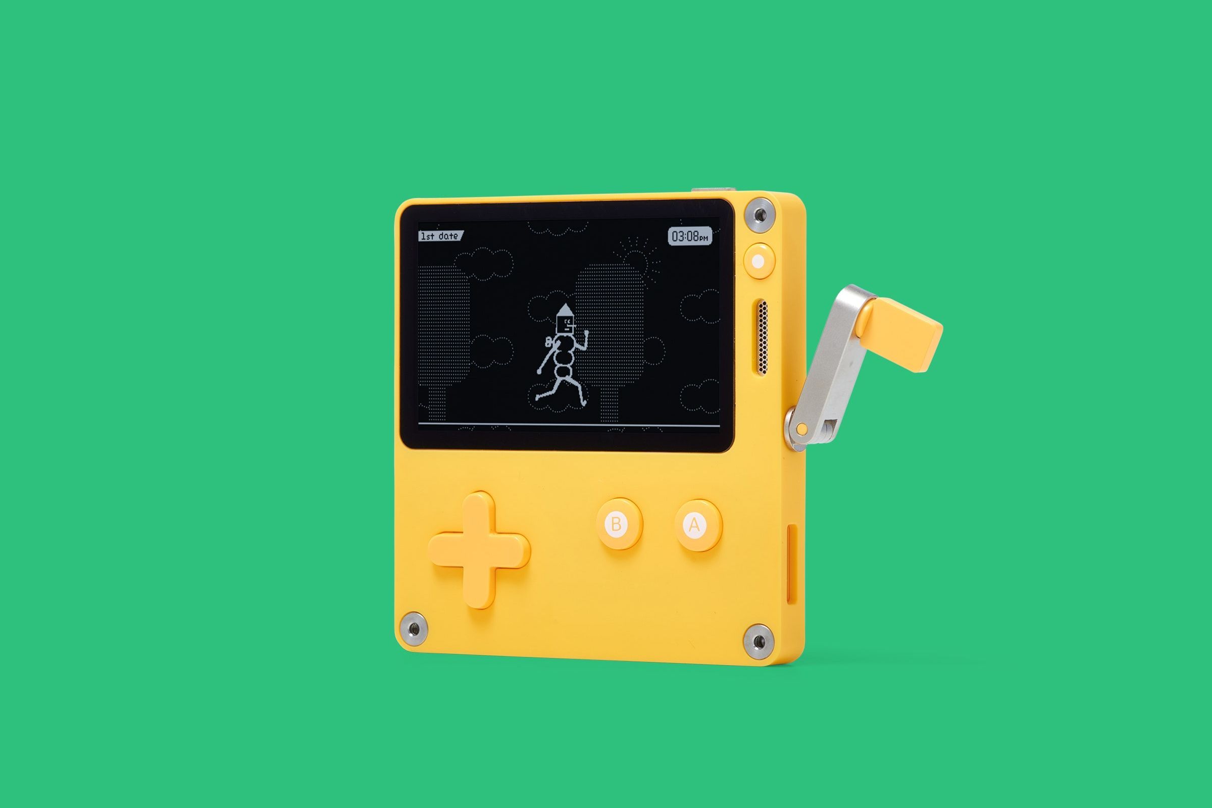 クランク付きゲーム機「Playdate」レビュー：アナログなのに新しい