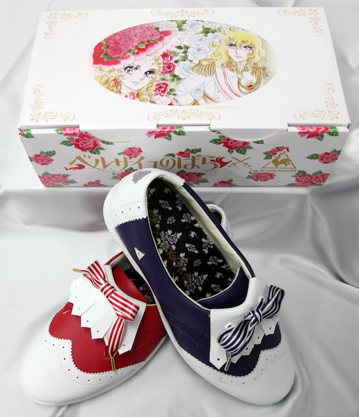 ルコック」が「ベルサイユのばら」とコラボしたシューズを発売 - WWDJAPAN