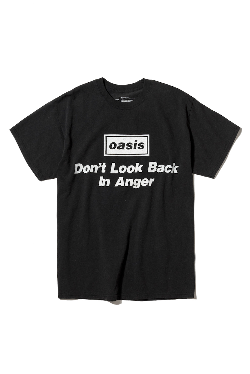 Don't Look Back In Anger」などオアシスの名曲がTシャツに 「アダム