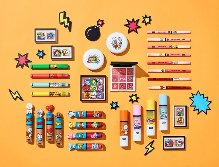 BTSのキャラクター「BT21」のオリジナルコスメ 第2弾はアメコミ風の全