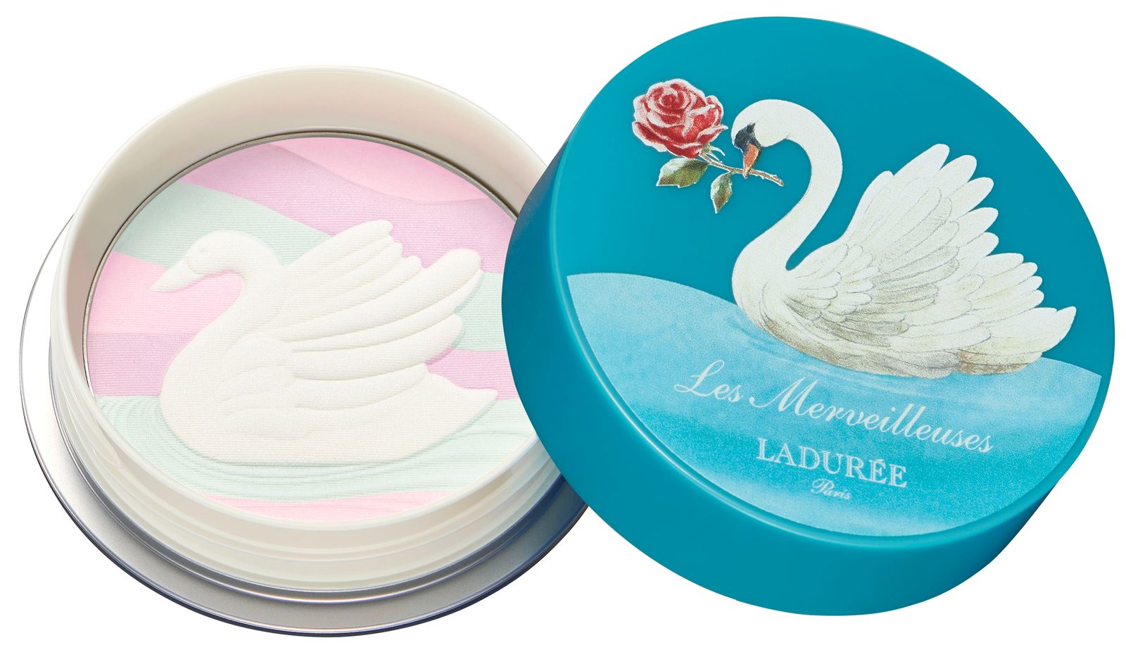 レ・メルヴェイユーズ ラデュレ」からバレエ「白鳥の湖」をイメージ