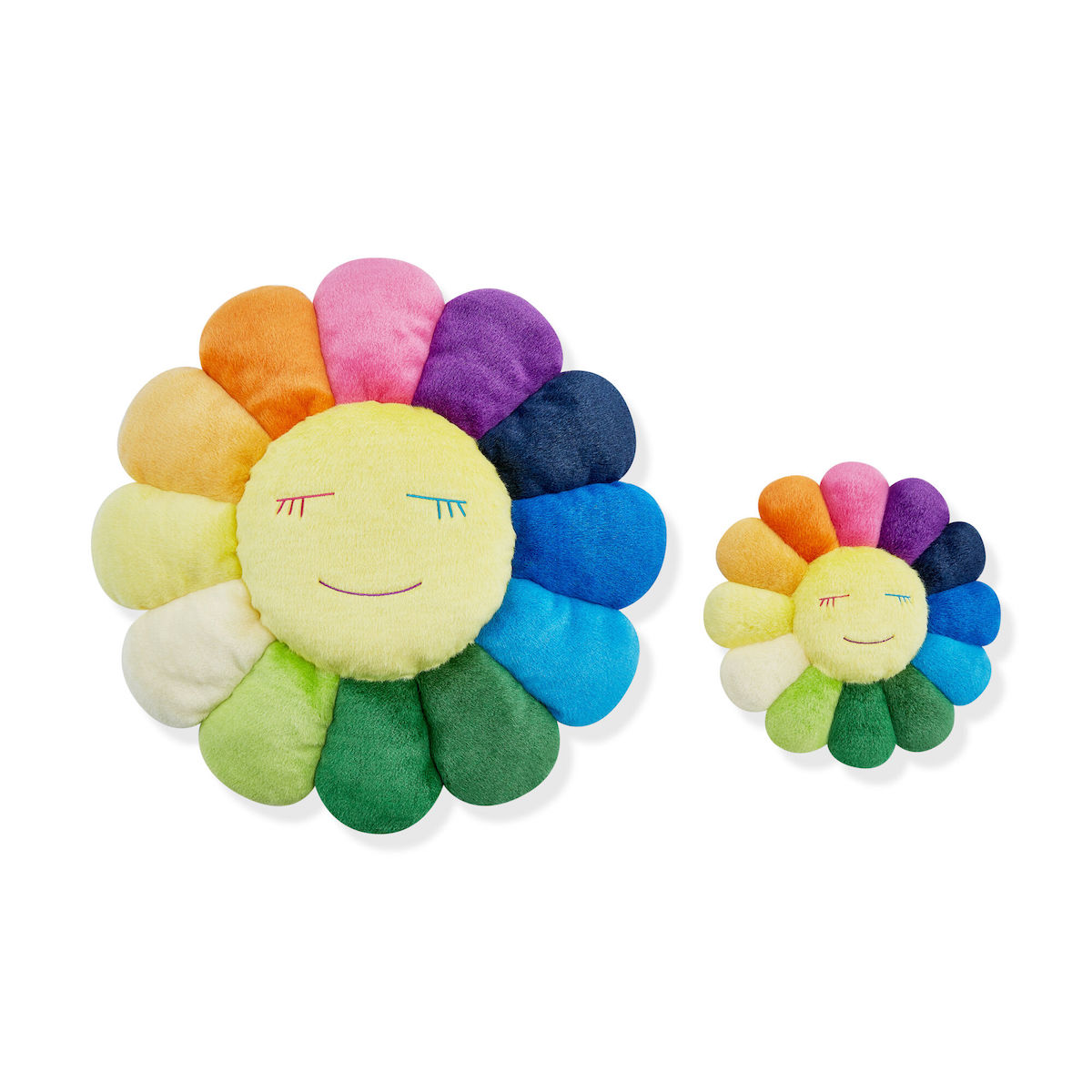 村上隆と「MOMA」がコラボ “フラワークッション”と“DOB君”フィギュアを