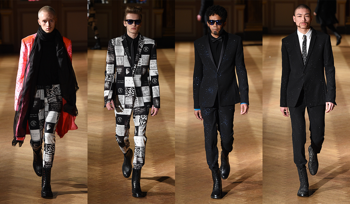 パリメンズ10周年記念の「リンシュウ」が“透明なウエア”という新香水