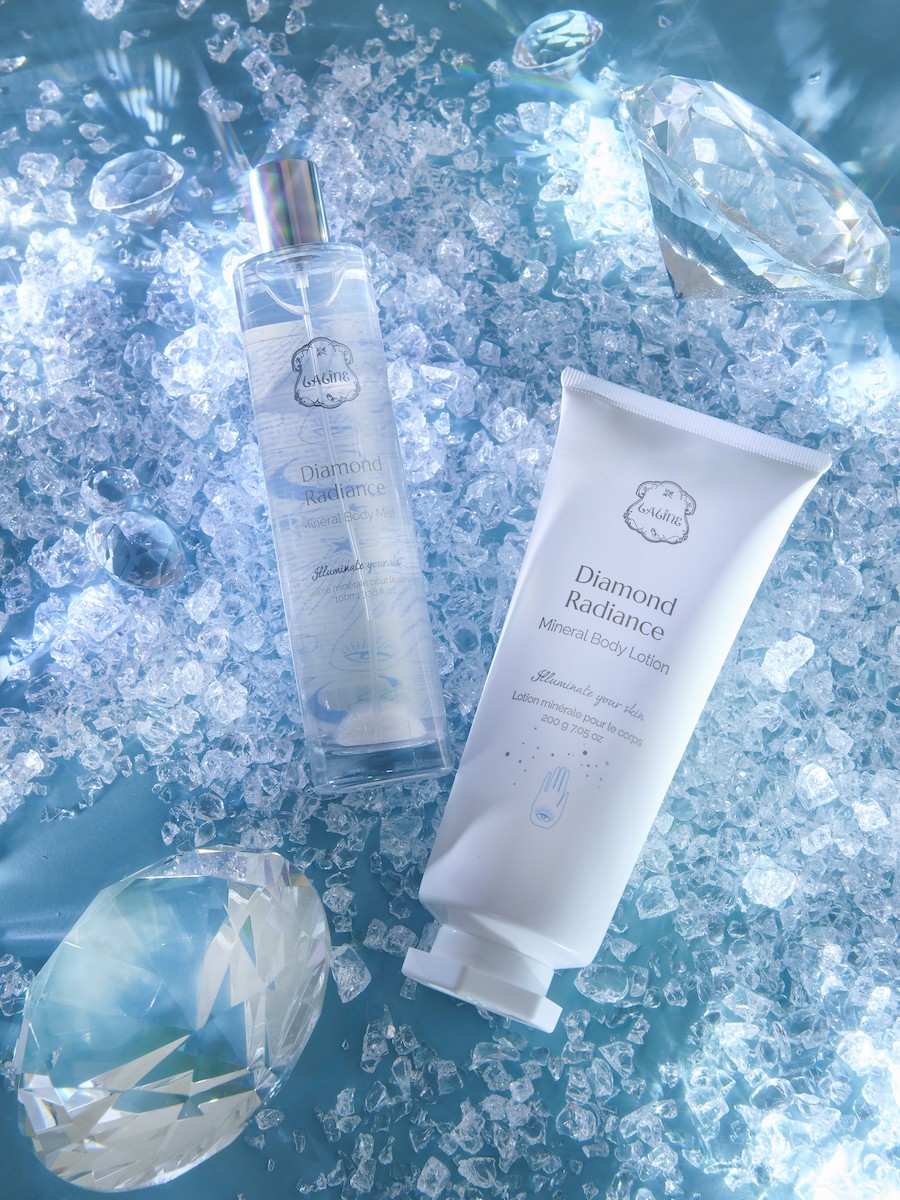 ラリン」は本物のダイヤモンドを配合したボディーケアを発売【2021年