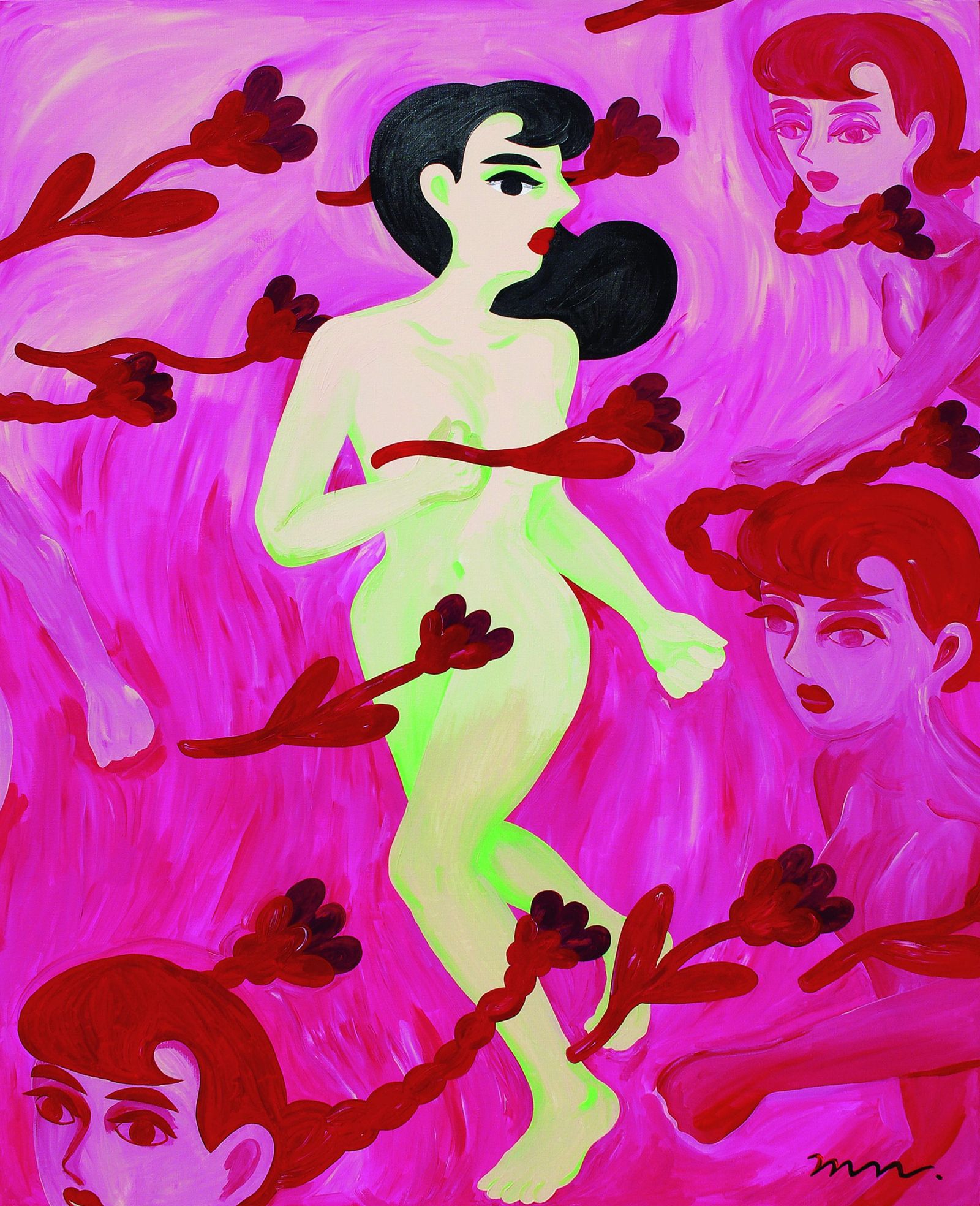 東京のアートシーンで注目される若手作家、中村桃子と塚本暁宣による二