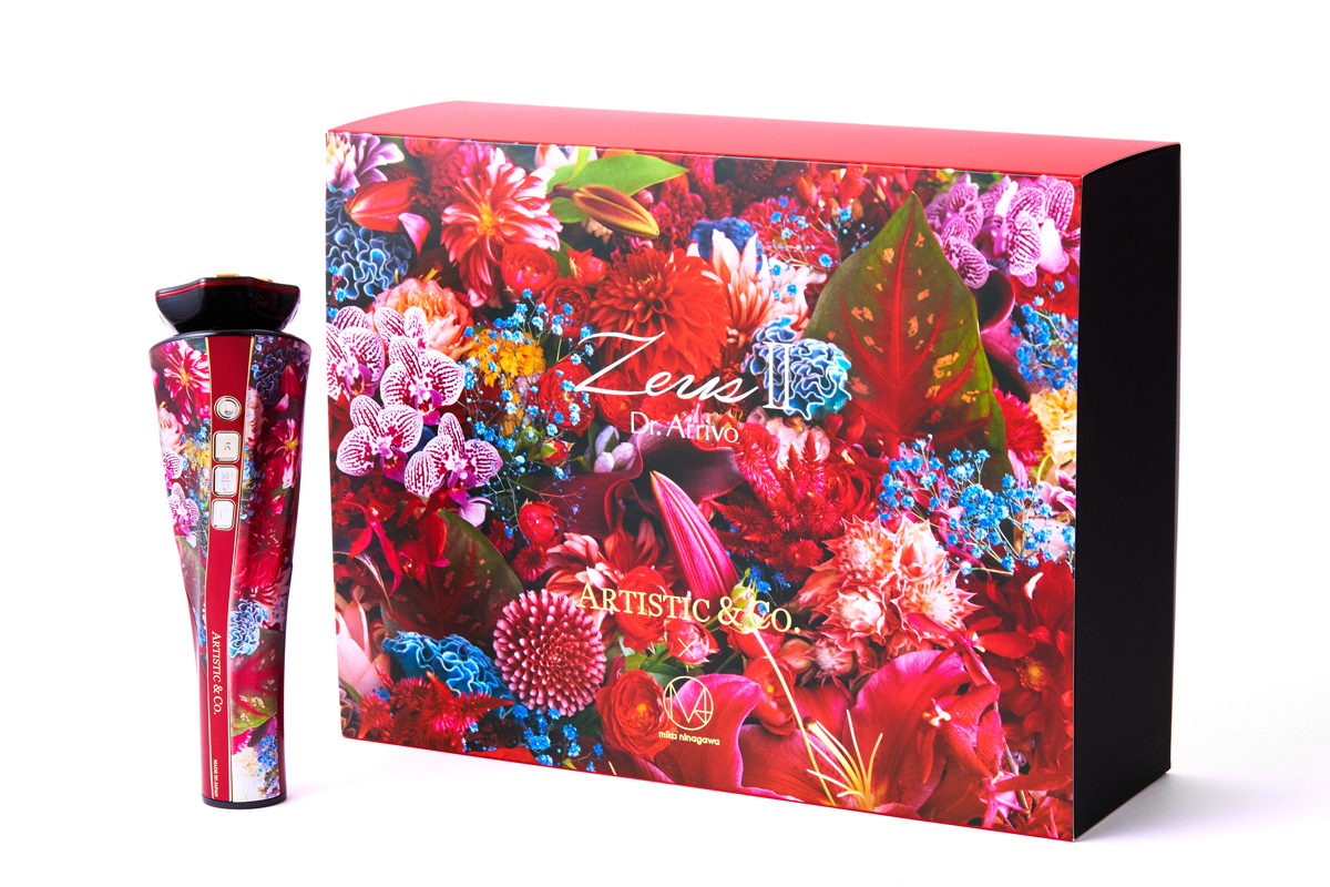 人気美顔器“ドクターアリーヴォ ゼウスツー”が蜷川実花とコラボ 日本