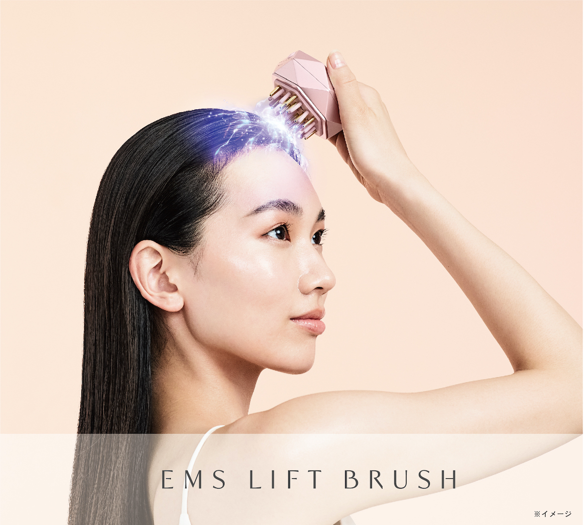 頭皮や筋膜にアプローチする手のひらサイズの“ルルドボーテ EMSリフト