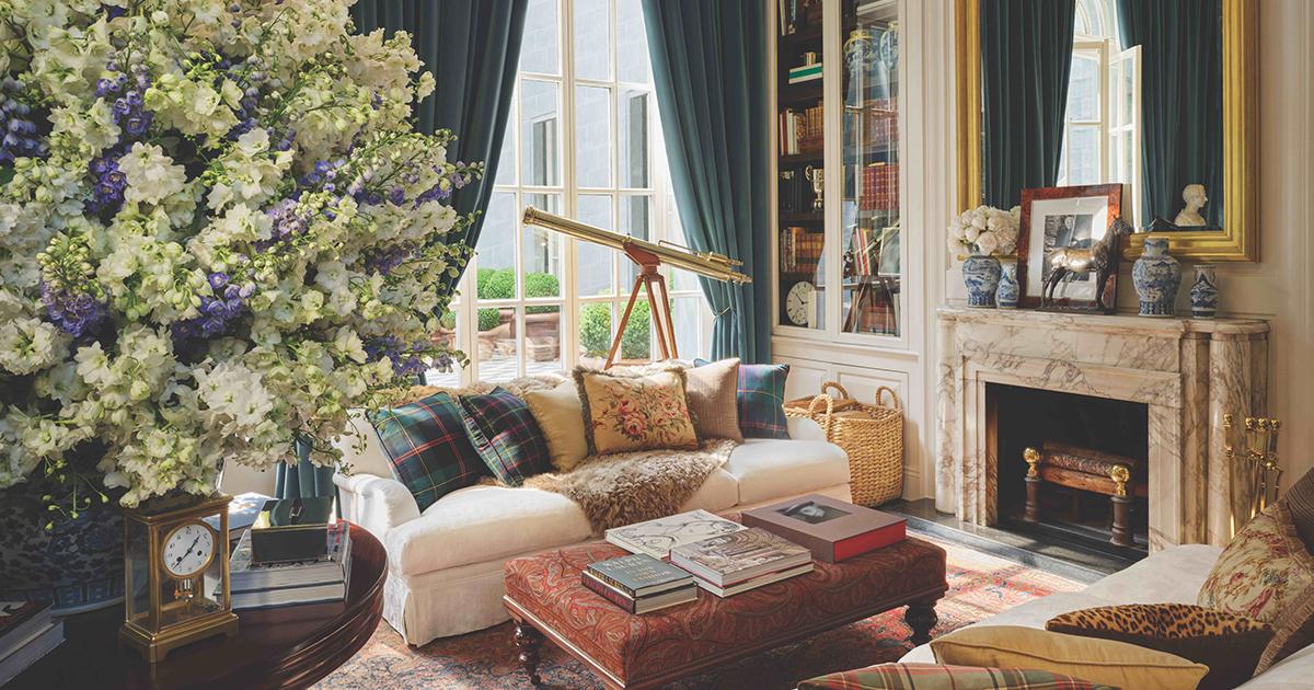 ラルフ ローレン ホーム」で暮らしに彩りを ファッションから