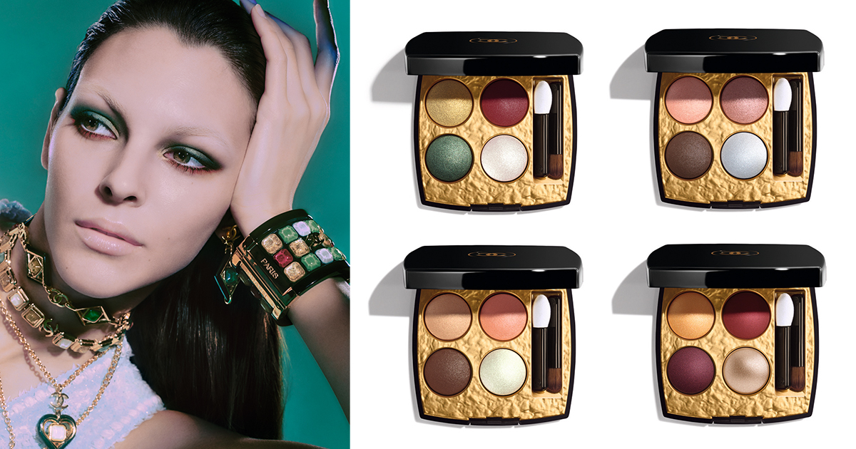 2023年秋コスメ】「シャネル」がバロックジュエリー着想の4色アイ