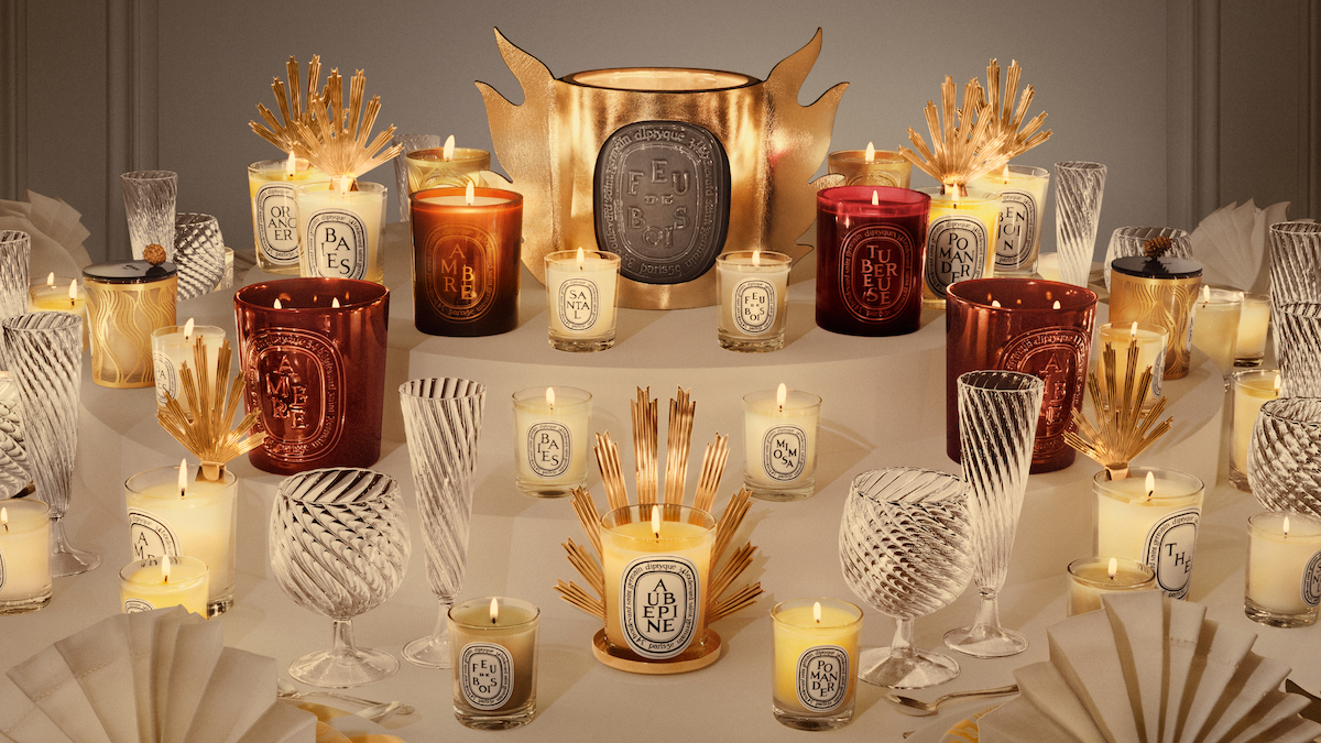 未使用】diptyque 2025ホリデー限定 アロマキャンドル5個セット 未使用