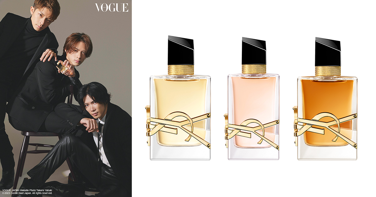 平野紫耀&神宮寺勇太&岸優太のNumber_iが「ヴォーグ ジャパン」の「YSL