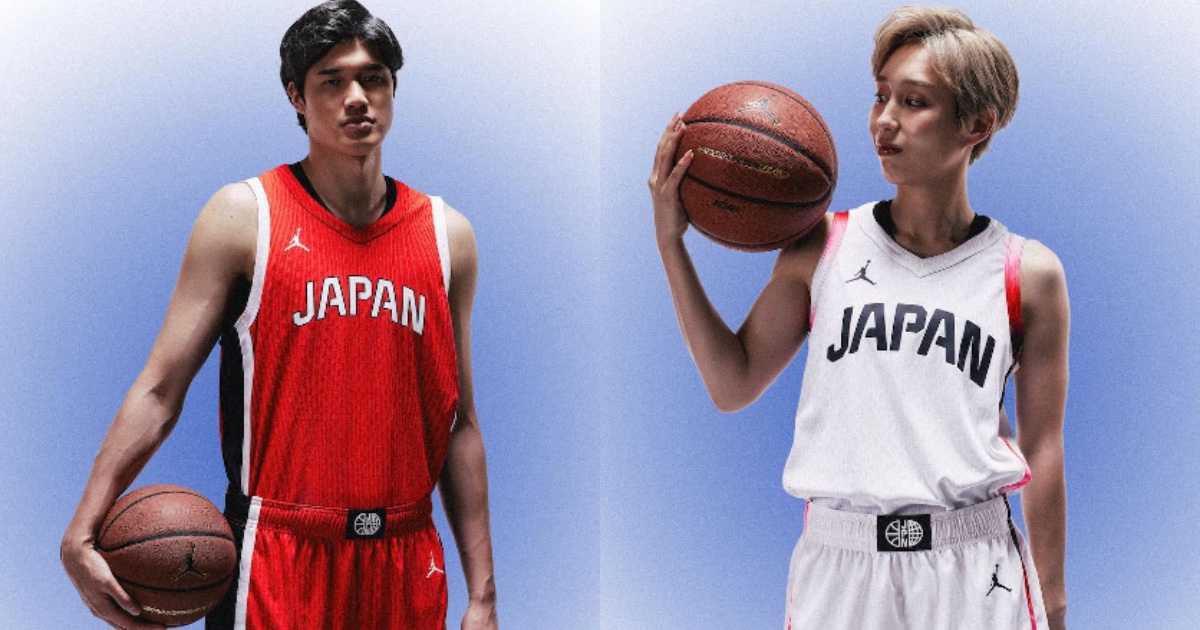 ジョーダン ブランド」がバスケットボール日本代表の新ユニフォームを