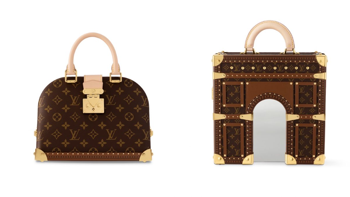 ルイ・ヴィトン」がトランクバッグの新作を発売 凱旋門をミニチュア