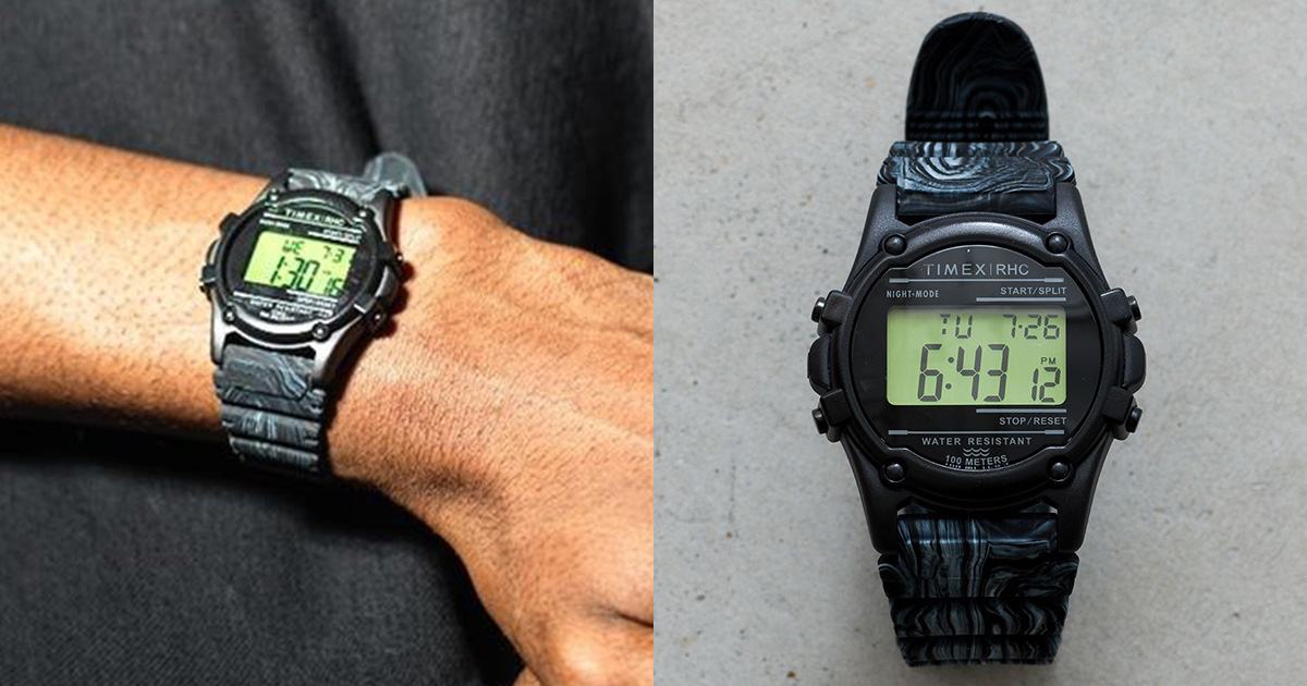 RHC ロンハーマン×「タイメックス」 一点物のデジタルウオッチを発売