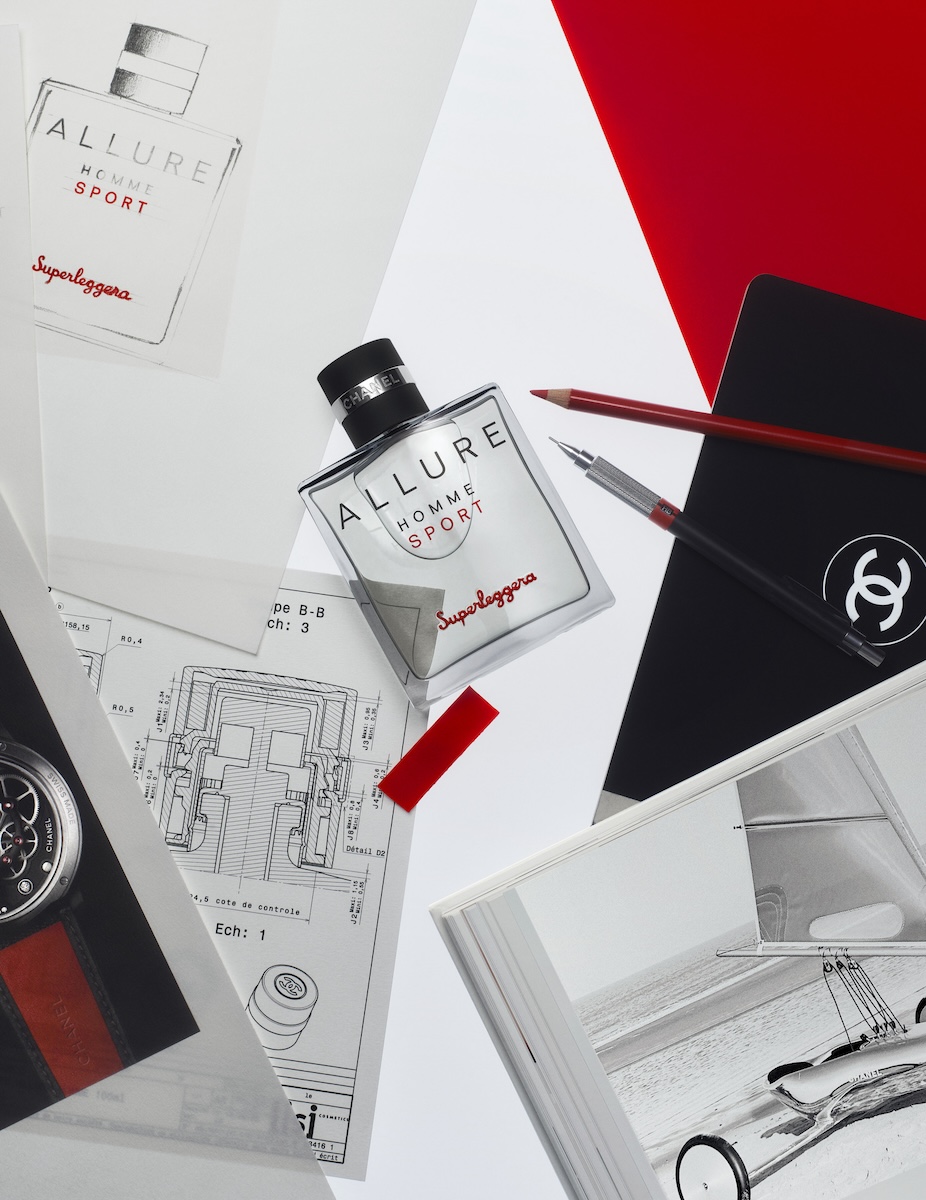 シャネル」が男性用フレグランス“アリュール オム スポーツ”の新作を