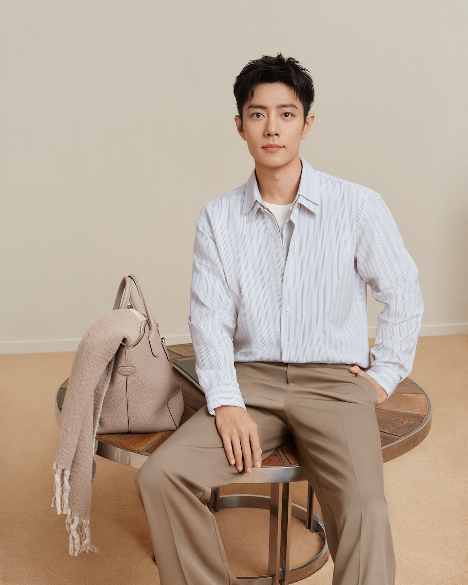 トッズ」が俳優・歌手のシャオ・ジャンとコラボしたカプセル