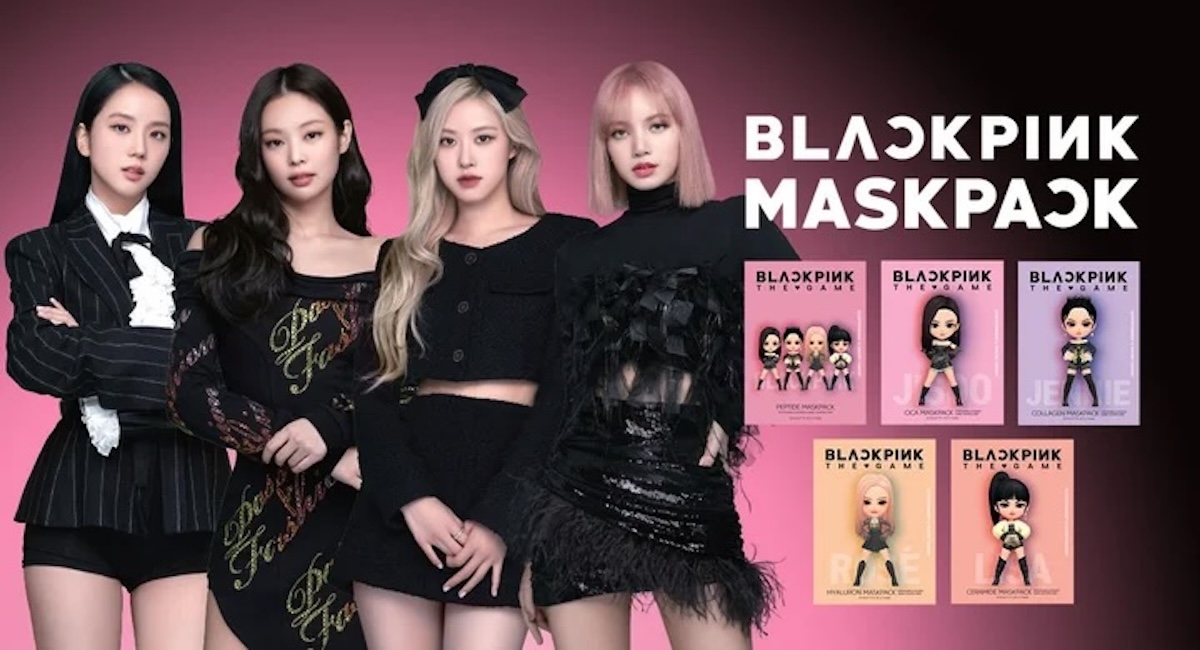 BLACKPINKのフェイスマスクが登場 ランダムで直筆サイン入りカードを