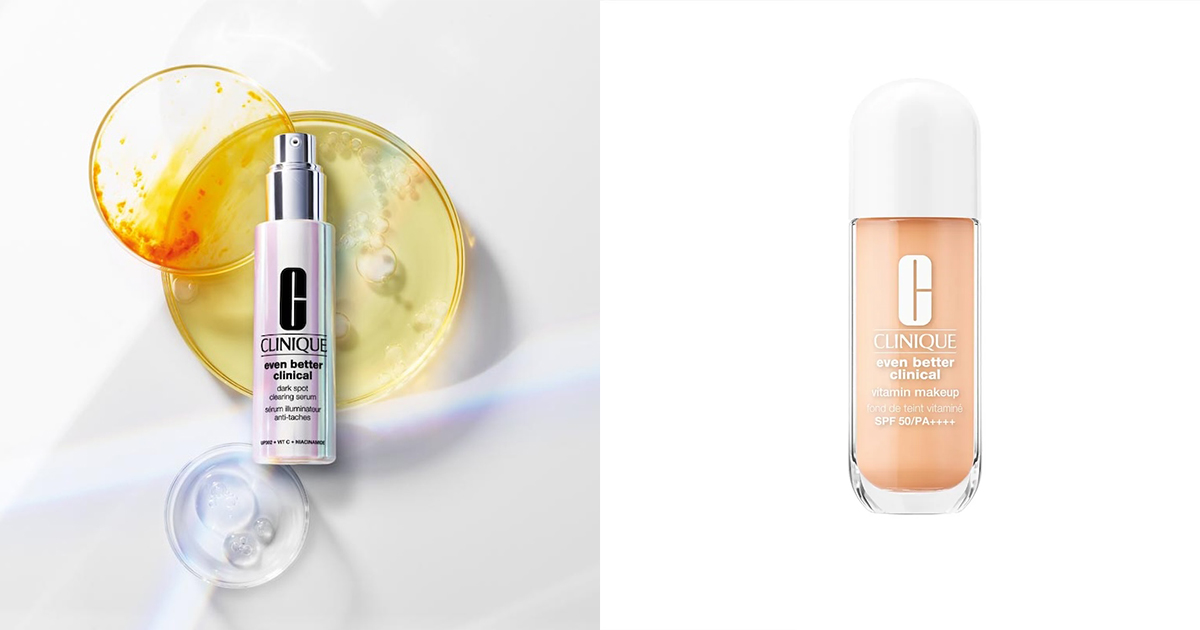 クリニーク」のブライトニングシリーズから美容液とファンデーションが