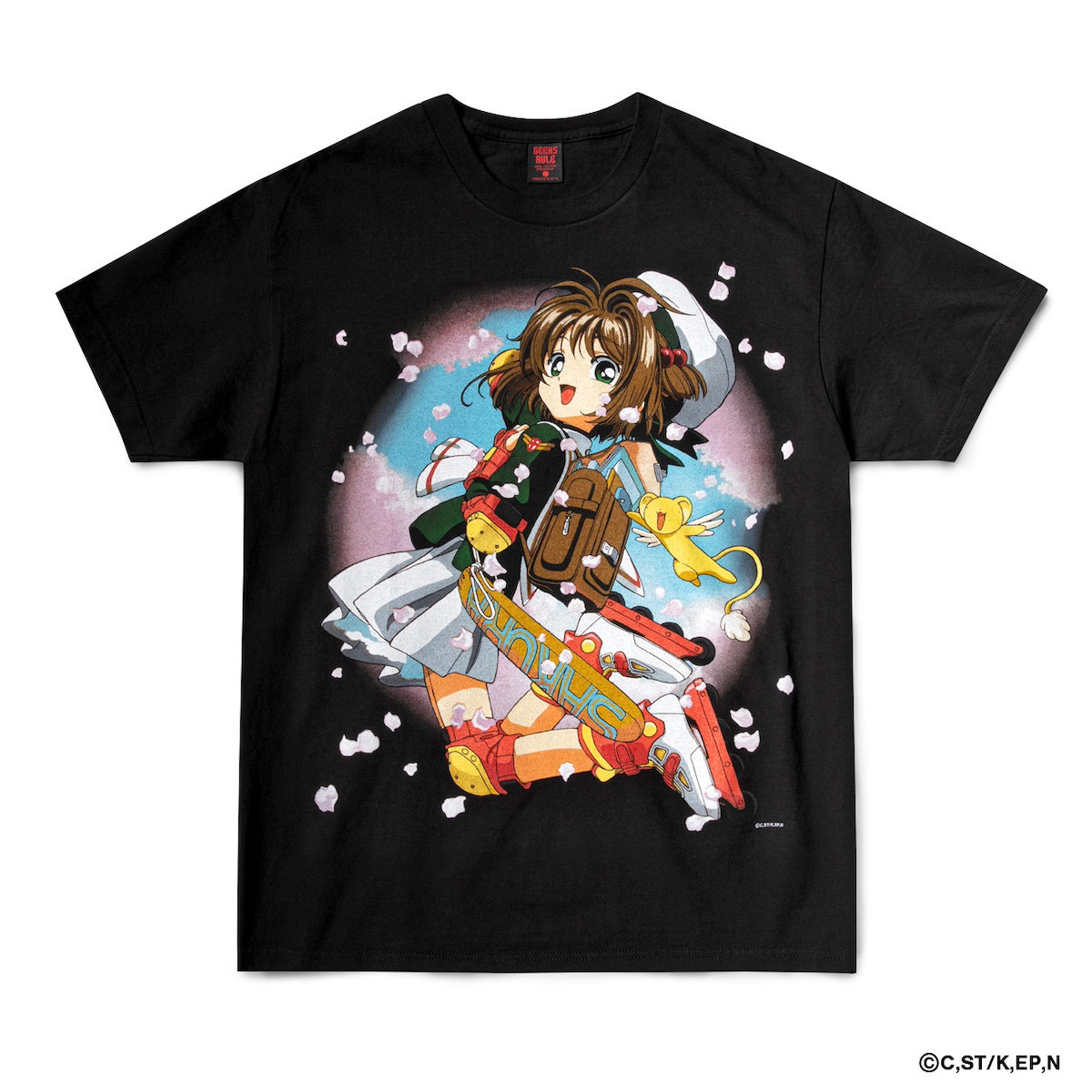 ギークス ルール」がアニメ「カードキャプターさくら」とのコラボT