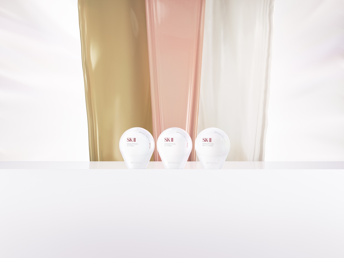 SK-II」が美白美容液シリーズ“ジェノプティクス”からCCプライマーとUV
