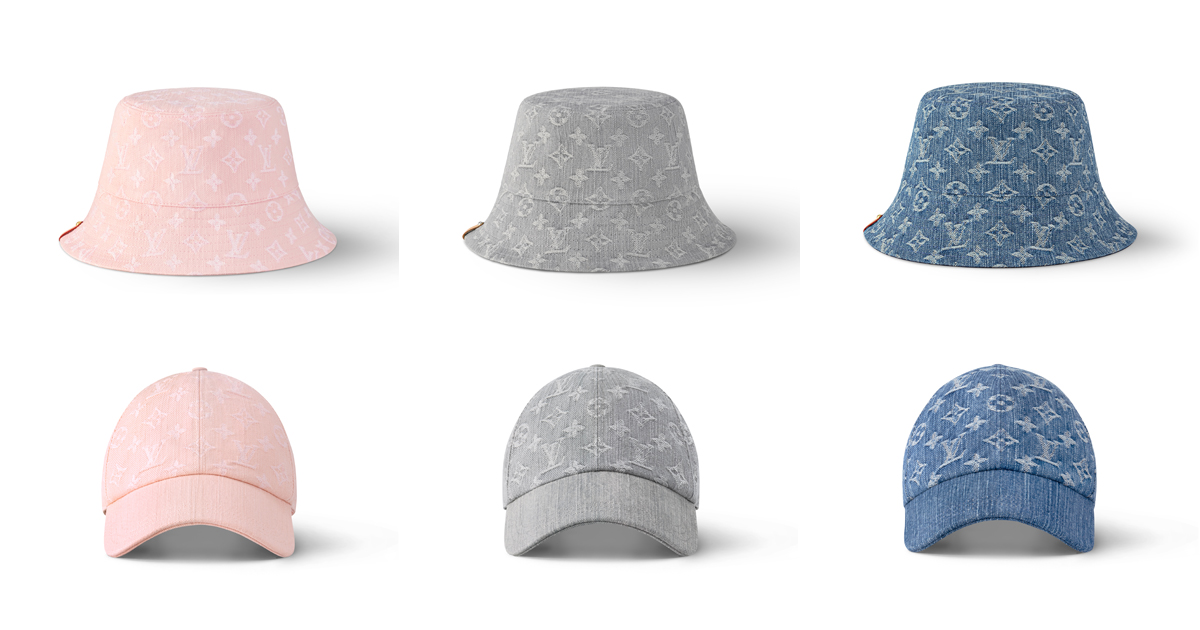 ルイ・ヴィトン」がモノグラムを配したビンテージライクなハット2型を