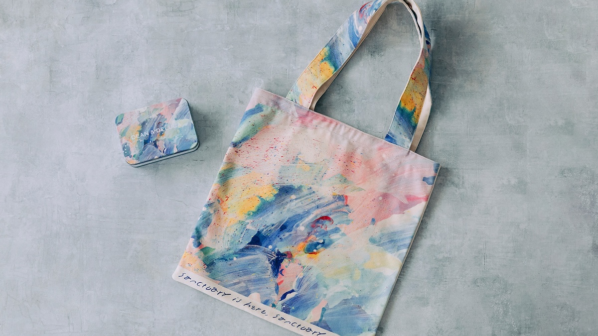 ディーン＆デルーカ」×画家・大岡弘晃 トートバッグとクッキー缶を数量