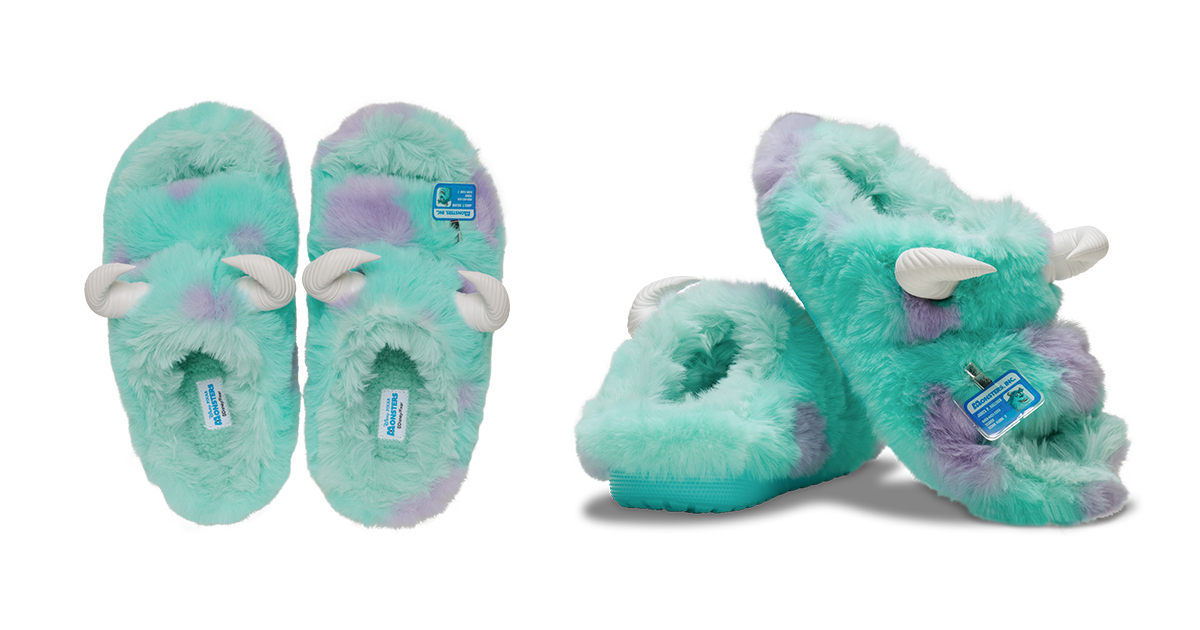 クロックス」×「モンスターズ・インク」 “もふもふ”サリー＆マイクの