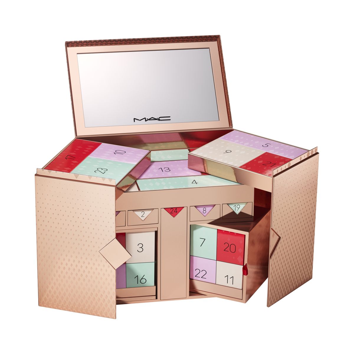 2025年クリスマスコフレ】「M・A・C」からミントカラーをまとうギフト