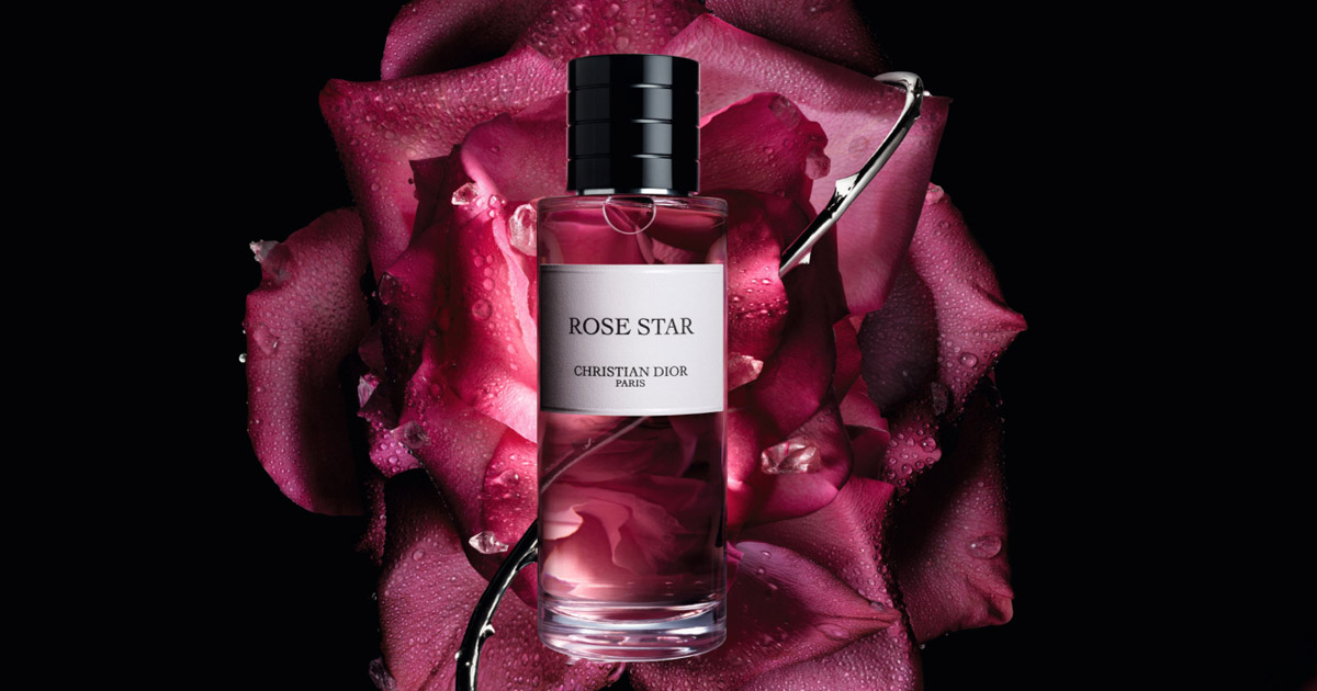 ディオール」新作フレグランス“ローズ スター”誕生、創業者の運命の星